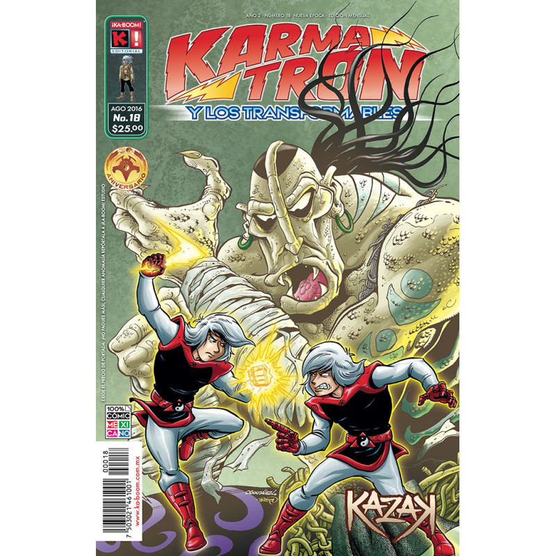 Karmatrón y Los Transformables, Nueva Era, No. 18 (1a ED)