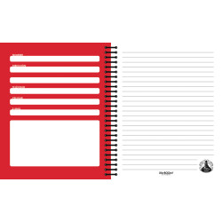 Libreta ¡Ka-Boom! Estudio, notas y sketches