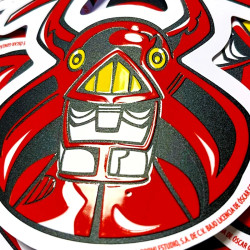 Sticker: Karmatrón Casco