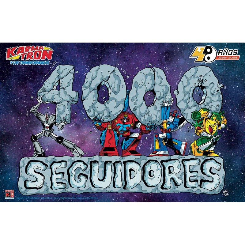 Print: Celebrando 4,000 seguidores